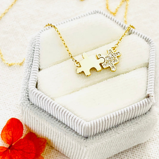 Piece by Piece Necklace - Summerdaze