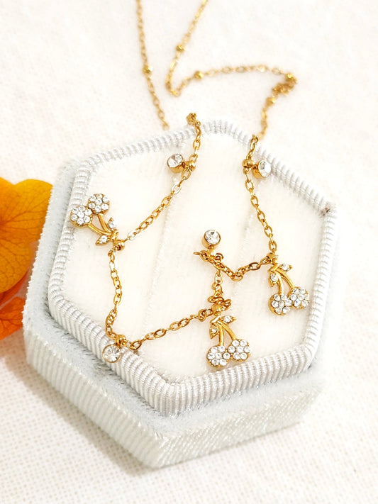 Wild Cherry Necklace - Summerdaze